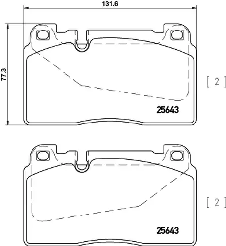 накладки HELLA PAGID 8DB 355 020-251