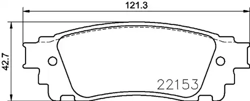 накладки HELLA PAGID 8DB 355 024-631