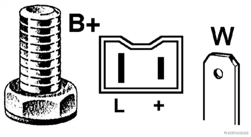 генератор HERTH+BUSS ELPARTS 32037301
