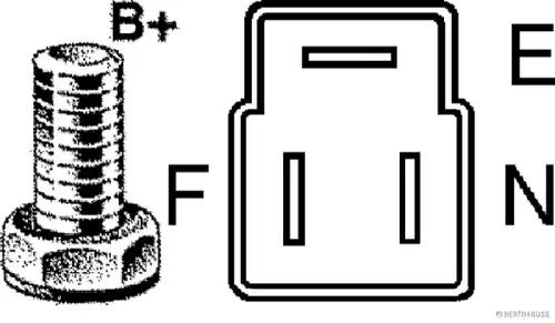 генератор HERTH+BUSS JAKOPARTS J5112010