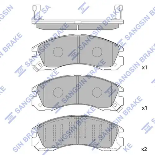 накладки Hi-Q SP1068