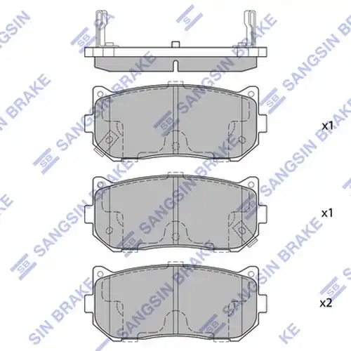 накладки Hi-Q SP1079-R