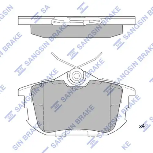 накладки Hi-Q SP1531