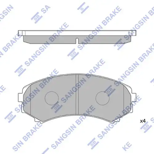 накладки Hi-Q SP2075