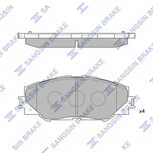 накладки Hi-Q SP2138