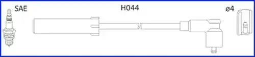 комплект запалителеи кабели HITACHI 134432