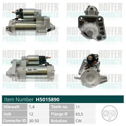 стартер HOFFER H5015890G