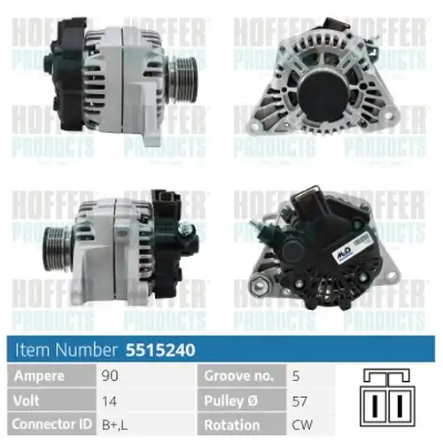 генератор HOFFER H5515240