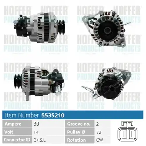 генератор HOFFER H5535210