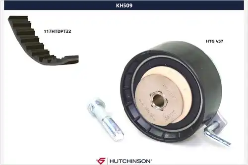 комплект ангренажен ремък HUTCHINSON KH 509