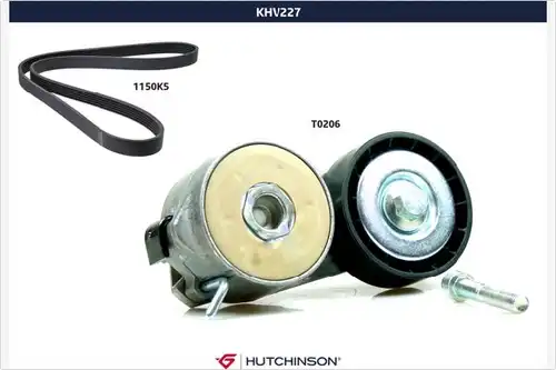 комплект пистов ремък HUTCHINSON KHV 227