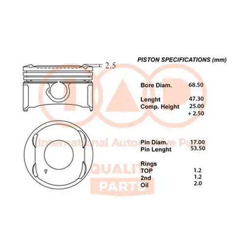 бутало IAP QUALITY PARTS 100-20066