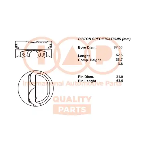 бутало IAP QUALITY PARTS 101-17070