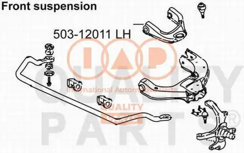 носач IAP QUALITY PARTS 503-12011