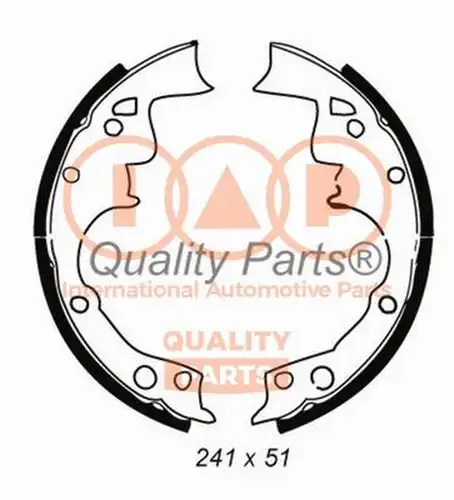 комплект спирачна челюст IAP QUALITY PARTS 705-01020