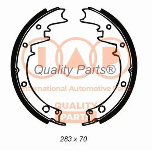 комплект спирачна челюст IAP QUALITY PARTS 705-01040