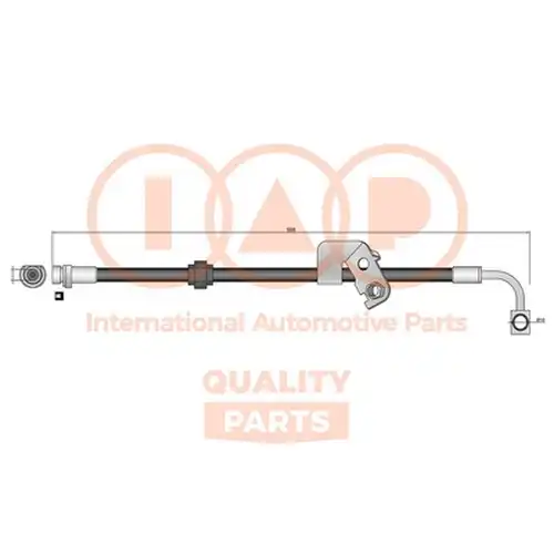 спирачен маркуч IAP QUALITY PARTS 708-08011