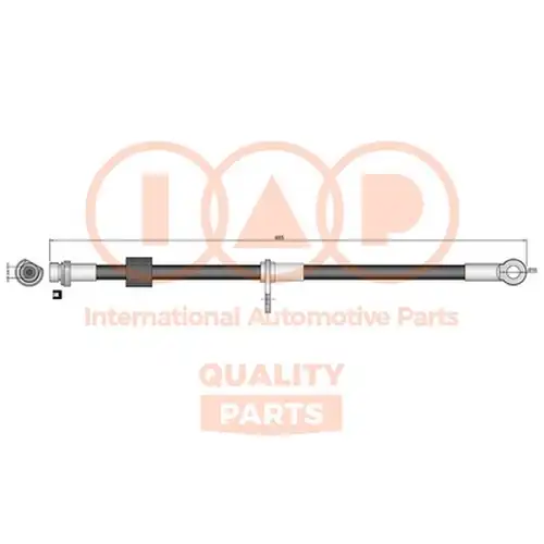 спирачен маркуч IAP QUALITY PARTS 708-10071