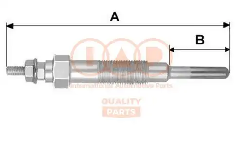 подгревна свещ IAP QUALITY PARTS 810-13141