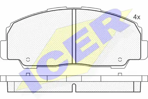 накладки ICER 141022