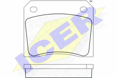 накладки ICER 180036