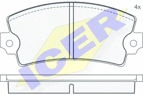 накладки ICER 180089