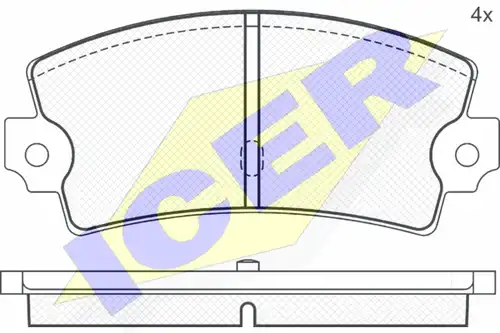 накладки ICER 180218
