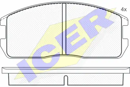 накладки ICER 180497