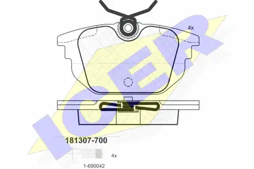 накладки ICER 181307-700