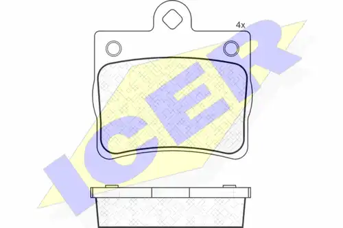 накладки ICER 181310