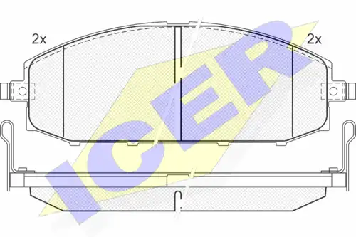 накладки ICER 181448