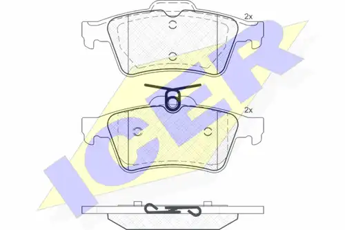 накладки ICER 181651-200