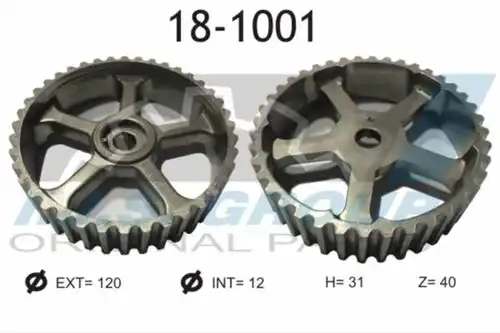 зъбно колело, разпределителен вал IJS GROUP 18-1001