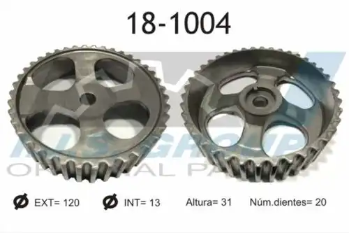 зъбно колело, разпределителен вал IJS GROUP 18-1004