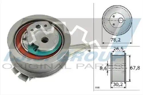 обтяжна ролка, ангренаж IJS GROUP 93-1873