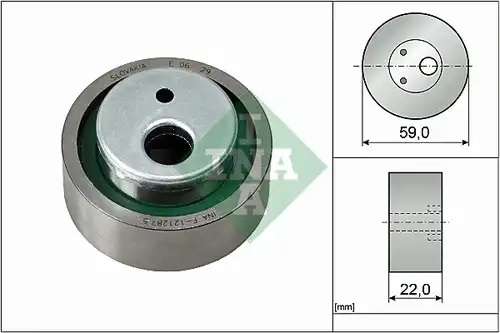 обтяжна ролка, ангренаж INA 531 0030 10