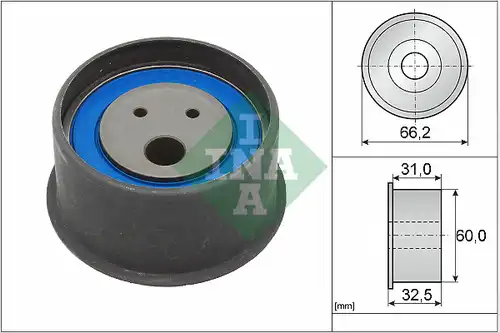 обтяжна ролка, ангренаж INA 531 0193 20