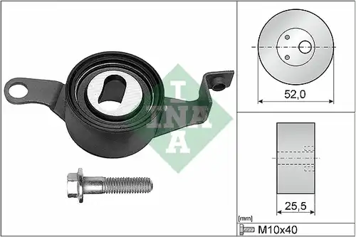 обтяжна ролка, ангренаж INA 531 0225 10