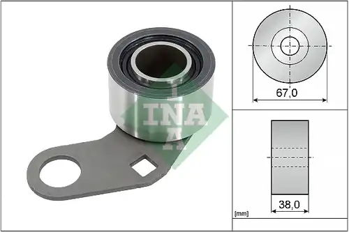 обтяжна ролка, ангренаж INA 531 0331 10