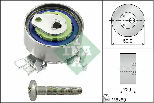 обтяжна ролка, ангренаж INA 531 0518 30