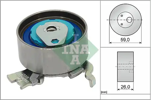 обтяжна ролка, ангренаж INA 531 0679 30