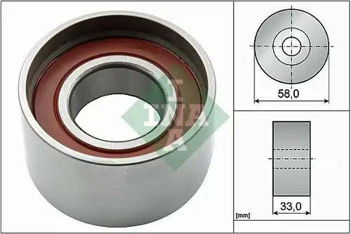 обтяжна ролка, ангренаж INA 531 0784 10