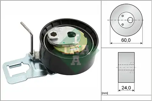 обтяжна ролка, ангренаж INA 531 0829 10