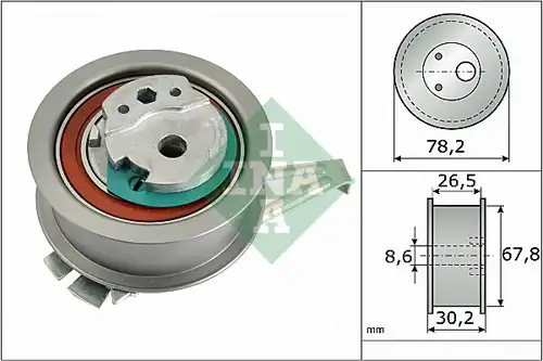 обтяжна ролка, ангренаж INA 531 0894 10