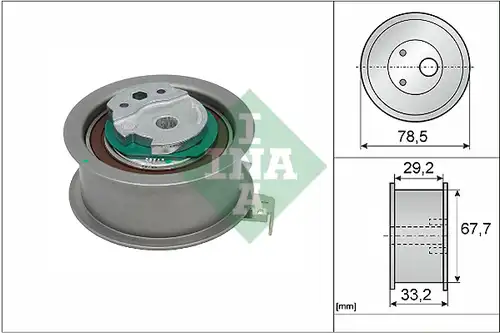 обтяжна ролка, ангренаж INA 531 0927 10