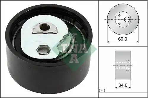 обтяжна ролка, ангренаж INA 531 0941 10