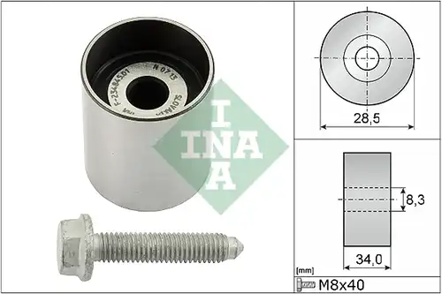 паразитна/ водеща ролка, зъбен ремък INA 532 0197 10