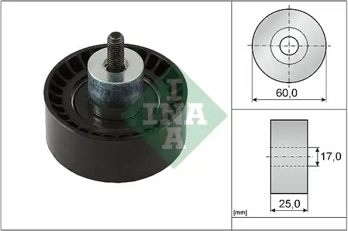 паразитна/ водеща ролка, зъбен ремък INA 532 0997 10