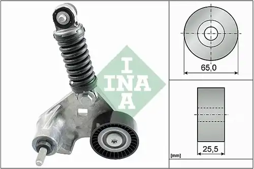 ремъчен обтегач, пистов ремък INA 534 0169 10