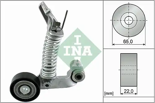 ремъчен обтегач, пистов ремък INA 534 0574 10